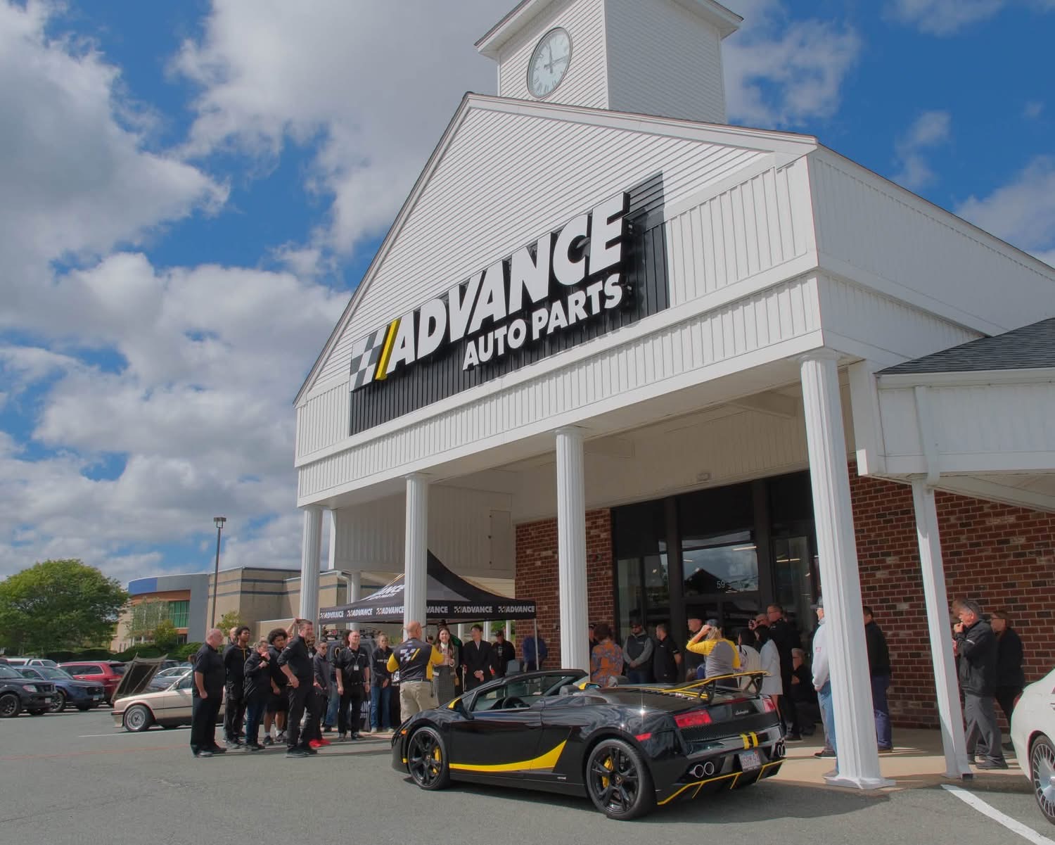 Advance Auto Parts Market Hub storefront at The Shops at Randolph